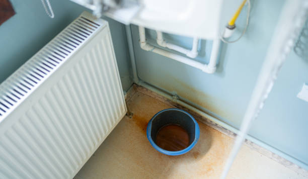 Water damage restoration process in West Islip, NY